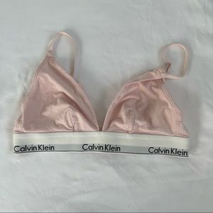 Calvin Klein Women's Modern Cotton Triangle Bra